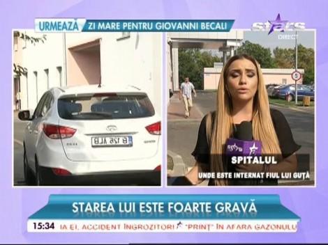 Decizie de ultimă oră. Fiul lui Nicolae Guță a fost transferat la un spital din București