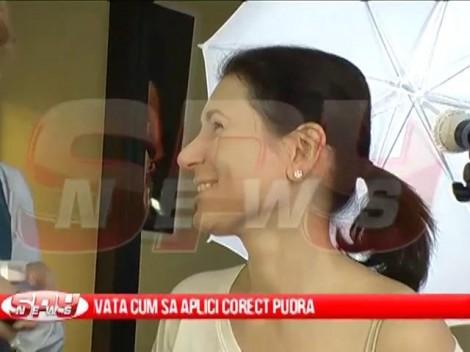 Pudra de față – dușmanul femeilor?! Vezi părerea Mirelei Vescan, make-up artist de top