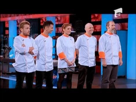 Duel multiplu, la Top Chef! Cinci concurenți se luptă în deserturi