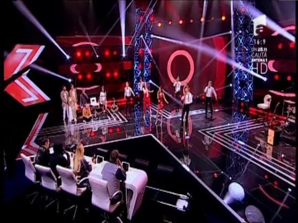 Crescendo Band au adus explozie de energie şi sete de viaţă la “X Factor”! “Tonight We Are Young”, în varianta de opt voci