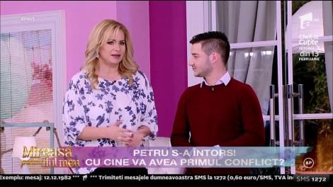 Petru s-a întors în competiţia "Mireasă pentru fiul meu!" Ce gânduri are concurentul acum