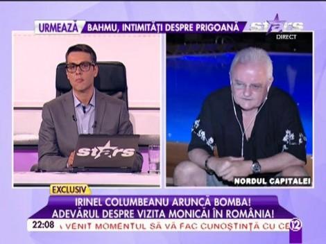 Irinel Columbeanu aruncă bomba! Adevărul despre vizita Monicăi Gabor în România!