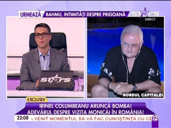 Irinel Columbeanu aruncă bomba! Adevărul despre vizita Monicăi Gabor &icirc;n Rom&acirc;nia!