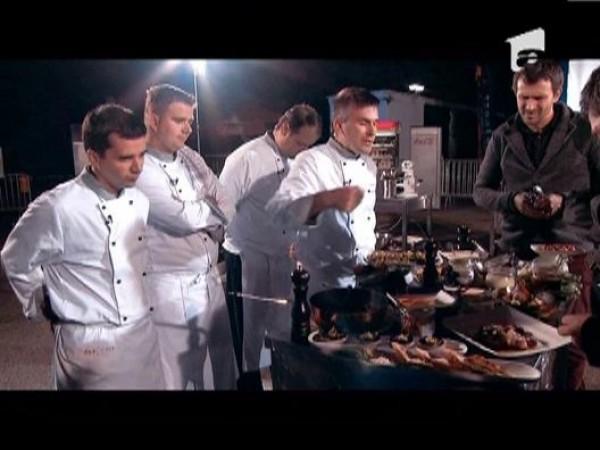 Top Chef - episodul IX (integral): Probe cu arome frantuzesti si dueluri cu multe eliminari