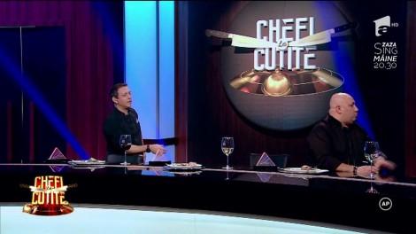 Am râs cu lacrimi! ”E în fișa postului, n-ai încotro, tre' să guști!” Momițe, coadă de taur, fasole împuțită, asta au mâncat chefii în acest sezon!