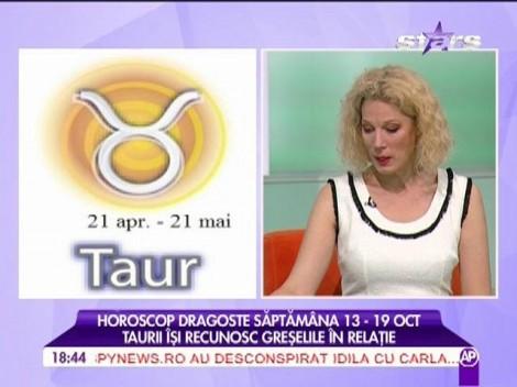 Taurii își recunosc, în sfârșit, greșelile în relația voastră. Ce urmează? Horoscopul pentru dragoste, în săptămâna 13-19 Octombrie!