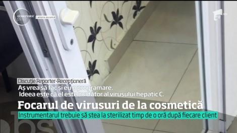 Dovada că în saloanele de cosmetică igiena este ignorată cu desăvârșire. Declarații halucinante ale unei cosmeticiene: "Dacă îi dă sângele, microbul nu stă mai mult de 5 minute în aer"