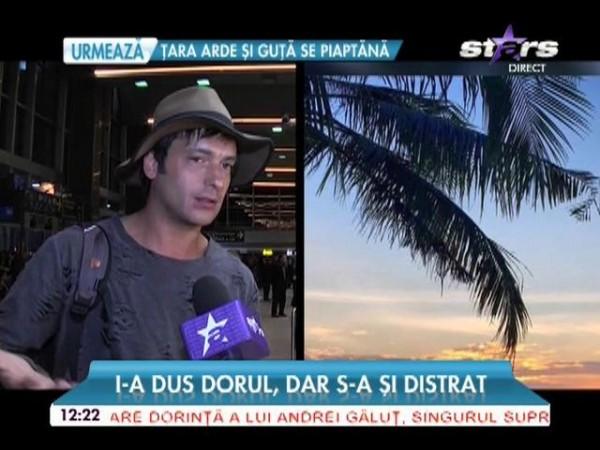 Radu V&acirc;lcan s-a &icirc;ntors la soţia &icirc;nsărcinată tocmai din Thailanda, unde a filmat al doilea sezon din show-ul "Insula iubirii"!