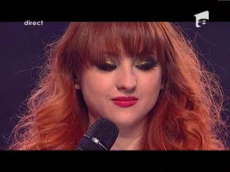 Publicul, implacabil cu finalistii X Factor - Iulia Manolache, eliminata!