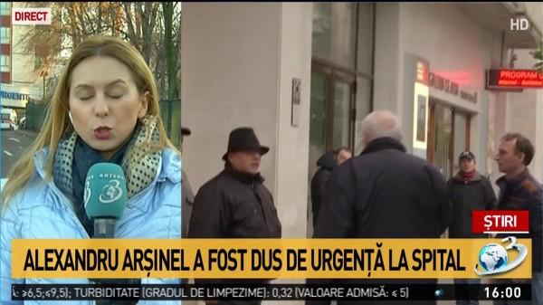 Alexandru Arşinel a ajuns de urgenţă la spital! Are probleme cardiace, la nici trei săptăm&acirc;ni de la moartea Stelei Popescu