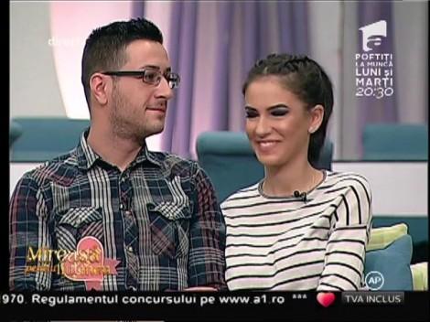 Valentin a cerut-o pe Andrada: "Vrei să fii soţia mea?". Răspunsul concurentei de la "Mireasă pentru fiul meu" i-a uimit pe fanii emisiunii