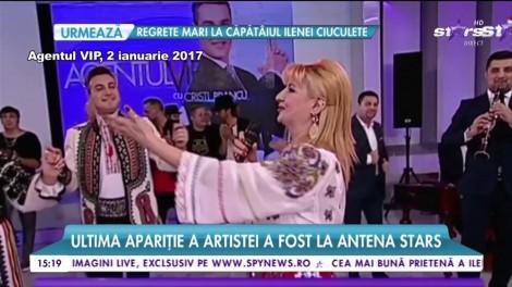 VIDEO! Ultima apariţie televizată a Ilenei Ciuculete! ”Mă doare tot, nu mai pot!”, se plângea artista! Dar nimic nu a trădat faptul că artista este măcinată de boală