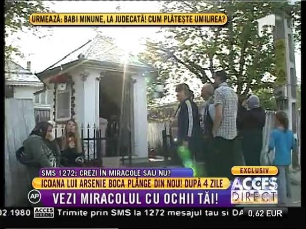 Arsenie Boca &icirc;mparte ROM&Acirc;NIA &icirc;n două! Preoții &icirc;ncearcă să deslușească MISTERUL! &bdquo;Icoana aceasta face MINUNI!&rdquo;