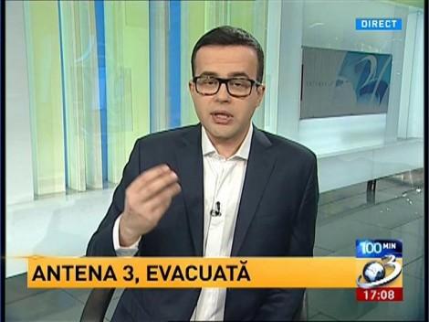 Antena 3 şi Antena 1, ordin de evacuare urgentă! Emisia este amenințată!