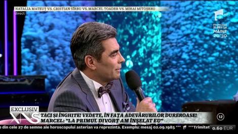 Marcel Toader, mai sincer ca niciodată: ”La primul divorț, am înșelat eu!” Dar la următoarele?