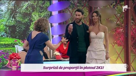 "2k1 s-a împreunat cu Acces Direct și a ieșit un cuplu frumos". Robert Popescu, DEZVĂLUIRE BOMBĂ, în direct: "Este o fată superbă, cu ochi patrunzători, care m-a terminat"