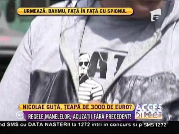 Scandal... cu număr! Nicolae Guţă, acuzat de un italian că l-ar fi ţepuit cu 3.000 de euro