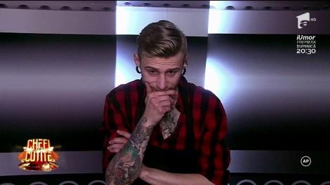 ”- Iar ai scos, mă, adidașii ăia de doi bani?! Sunt scumpi, dar ”nasoi”!” Un hipster cu tatuaje, față-n față cu chefii: ”Ai o femeie moartă pe tine?!”