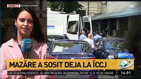 Primele imagini cu Radu Mazăre la sediul Înaltei Curţi de Casaţie şi Justiţie