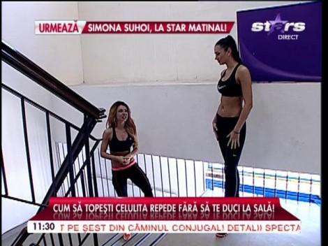 VIDEO: Cum să topeşti celulita fără să te duci la sală! Rezultatele sunt garantate
