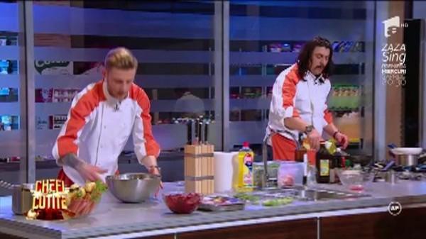 Presiunea e mare şi printre juraţi! Chef Florin Dumitrescu, &icirc;n război direct cu Chef Scărlătescu: "Are impresia că dacă mă enervează o să..."