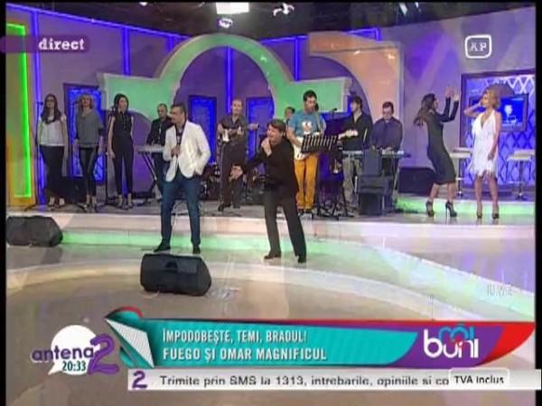 Răi da' buni, cu siguranţă! Aurelian Temişan şi Fuego, &icirc;ntr-un duet de senzaţie