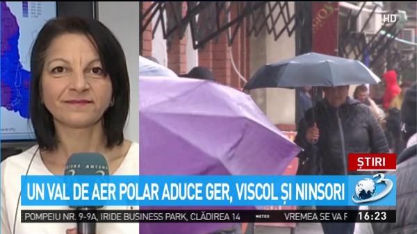 Rom&acirc;nii vor &icirc;ndura ger năpraznic la parada de 1 decembrie. ANM a actualizat prognoza