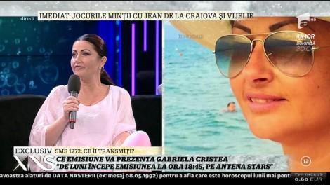 „Te iubesc de nu te vezi" este emisiunea cu care Gabriela Cristea va face show de zile mari!