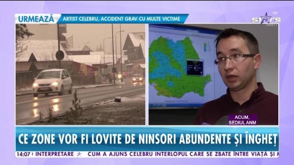 ANM a actualizat prognoza! Meteorologii au emis noi alerte de vreme severă: Nu scăpăm de ninsori
