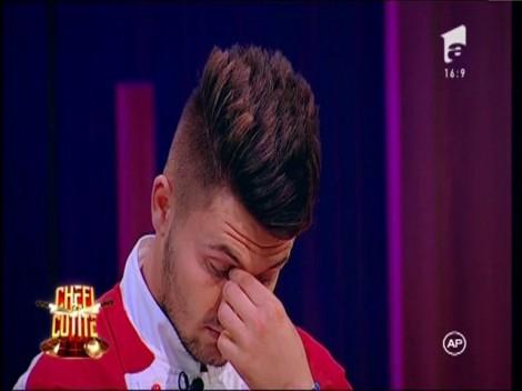 Finalul serii aduce lacrimi! Chef Sorin Bontea: ”În el vedeam un posibil câștigător!” Echipa roșie mai pierde un concurent