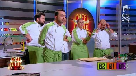 Din nou, Sorin! Nouă farfurii verzi au adus prima victorie din acest sezon pentru echipa lui Chef Bontea!