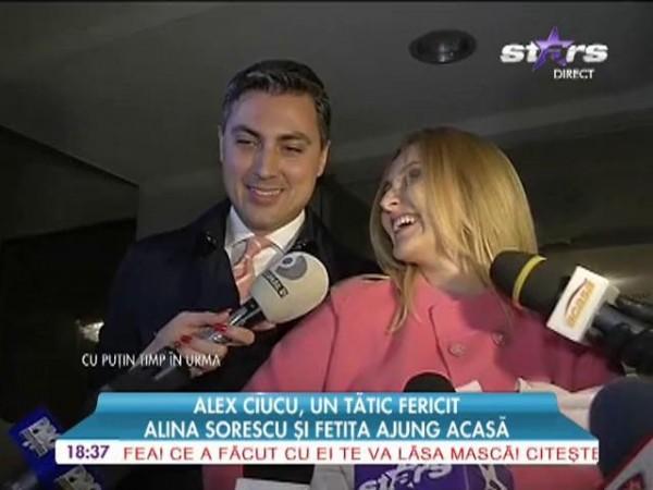 Primele imagini cu Elena Carolina! Alina Sorescu, fericită! Iată ce a declarat la ieşirea din spital