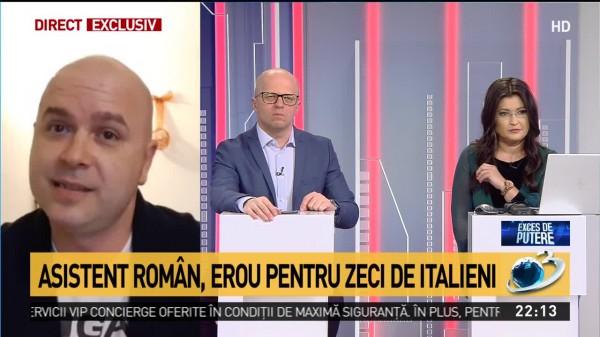 Valentin este asistent medical &icirc;n Milano și zilnic ia contact cu pacienți: &bdquo;Nu știm ce găsim! Poate fi o familie care s-a infectat"