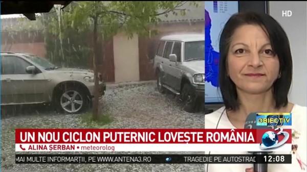 Un nou ciclon puternic lovește Rom&acirc;nia. ANM: Vom avea 30 de grade Celsius și ploi torențiale