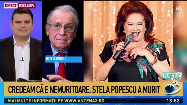 Stela Popescu a murit! Ion Iliescu, declaraţie sf&acirc;şietoare: &bdquo;Aştept să-mi vină r&acirc;ndul&hellip;&rdquo;