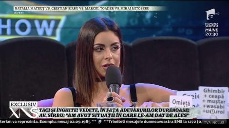 Natalia Mateuţ, despre despărțirea de iubit: ”Mi-am pierdut mai mulți dinți de-a lungul relației!”