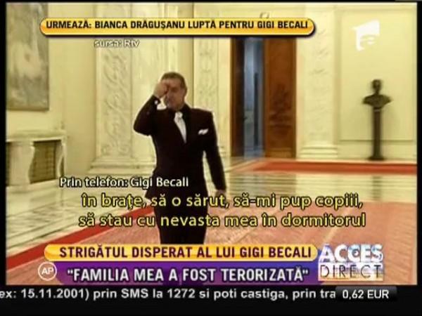 Gigi Becali, strigăt de durere din spatele gratiilor: "Nu mai am nimic, sunt chinuit ca un sălbatic"
