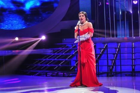 Temișan a ascultat melodia în picioare! Nicoleta Lucă s-a transformat în premieră la ”Te cunosc de  undeva”, în Maria Callas