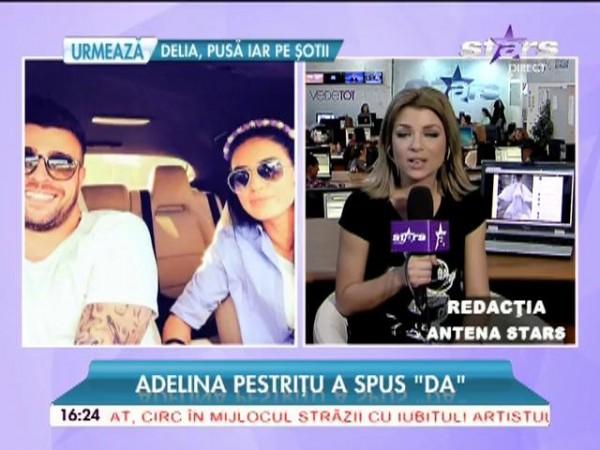 &Icirc;ncep pregătirile de nuntă? Adelina Pestriţu a spus "DA"! Cum arată rochia de mireasă!