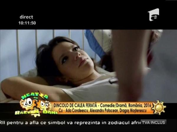 Ada Condeescu, protagonista peliculei "Dincolo de calea ferată": "E un film diferit faţă de ceea ce s-a făcut p&acirc;nă acum. E viu!"