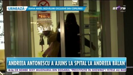 Toți apropiații sunt îngrijorați de starea artistei! Andreea Antonescu a ajuns la spital la Andreea Bălan