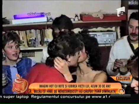 Imagini hot cu Botezatu și iubirea vieții sale, acum 30 de ani! De la petrecere nu au lipsit Gigi Becali și Hagi! Sunt de nerecunoscut!