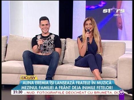 Cu cine se iubește Alina Eremia?! Fratele ei a dat-o de gol