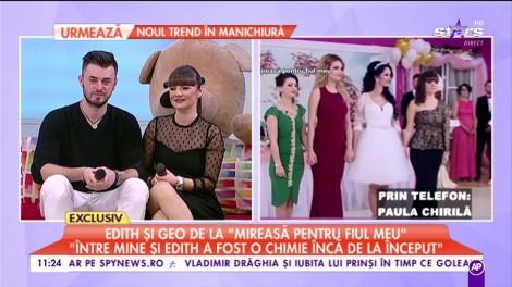 Edith și Geo la Star Matinal. Mireasa sezonului și cel mai râvnit concurent: dezvăluiri despre viitorul lor împreună! „Era cât pe ce să leșin!”