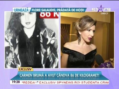 Carmen Brumă a avut cândva 83 de kilograme! Cum a ajuns la silueta perfectă: "Există o diferenţiere între prăjiturile care îngraşă foarte mult şi cele care îngraşă mai puţin"