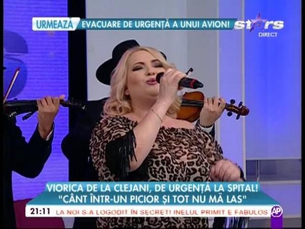 Viorica de la Clejani este grav bolnavă. Vedeta a ajuns pe patul de spital!