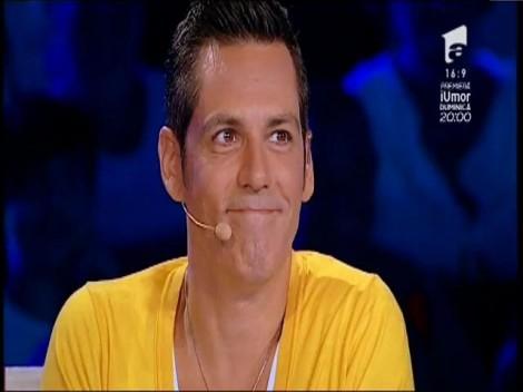 Moment epuizant!  „Cuceritorul” a trecut puternic la atac. De la iUmor, la X Factor, pentru „superba divă” Delia:  „Ultima oară când v-am văzut eraţi un iepure drăguţ”