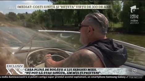 Cum arată casa plină de bogății a lui Serghei Mizil! „Toată viața m-am distrat”