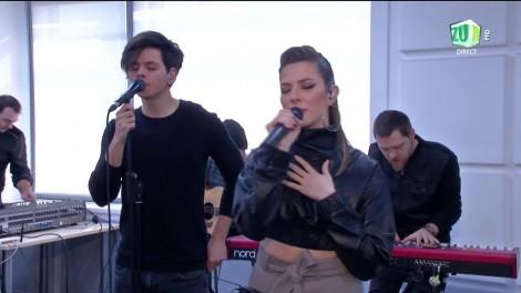 Piele de găină şi o lacrimă în colţul ochiului! Lidia Buble şi-a făcut curaj şi a cântat LIVE “Sărut mâna, mamă”. VIDEO EMOŢIONANT!