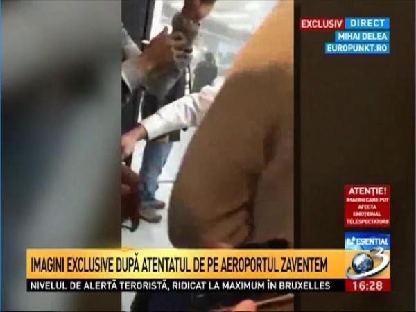 GALERIE FOTO! IMAGINI cutremurătoare din primul minut după atentatul de pe aeroportul Zavantem